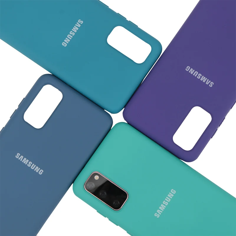 Оригинальный чехол S20 для Samsung Galaxy Ultra plus шелковистый силиконовый высокого