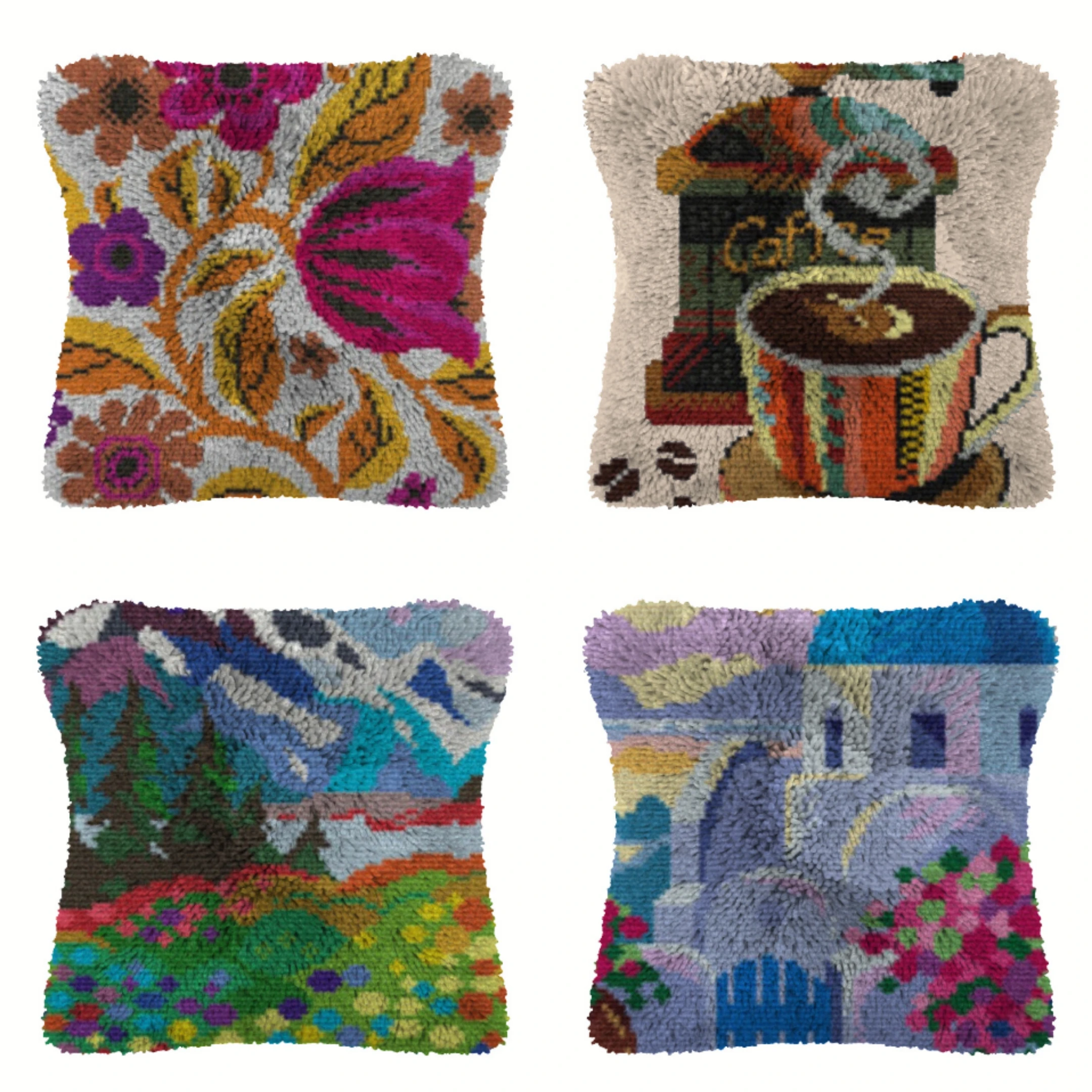 Набор крючков с защелкой Стразы вышивкой новая подушка для дивана кофейная чашка