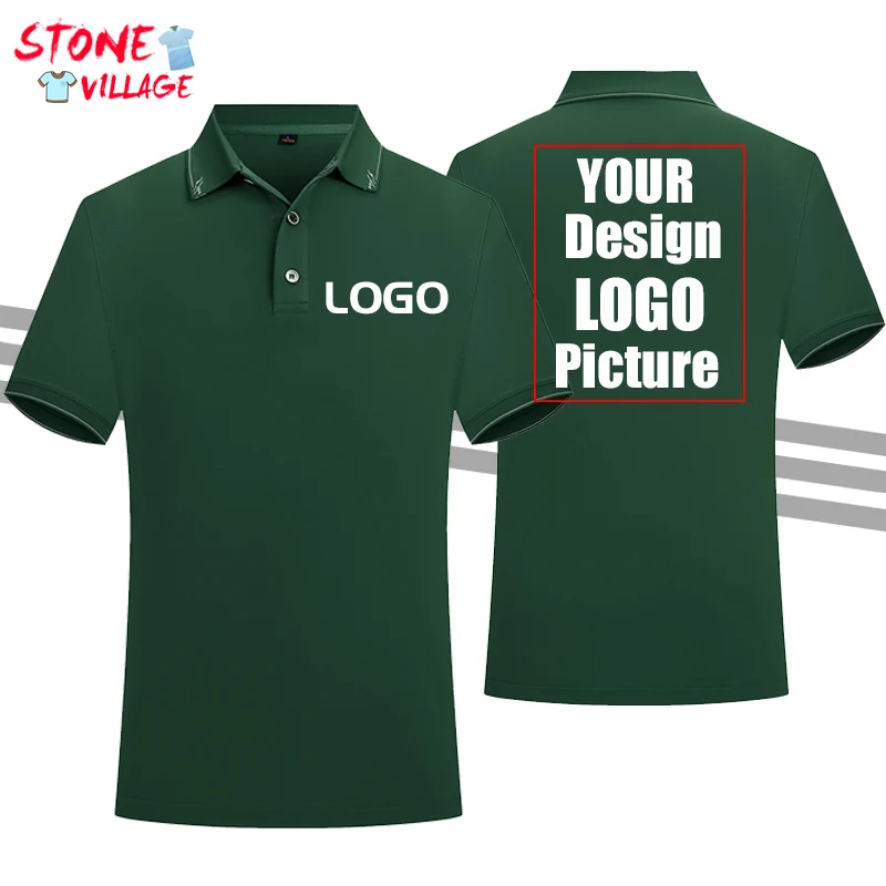 

High Quality Custom Lightning Flower Men's Polo Shirt Casual Short Sleeve Personal Company Group Print Logo Men And Women Tops