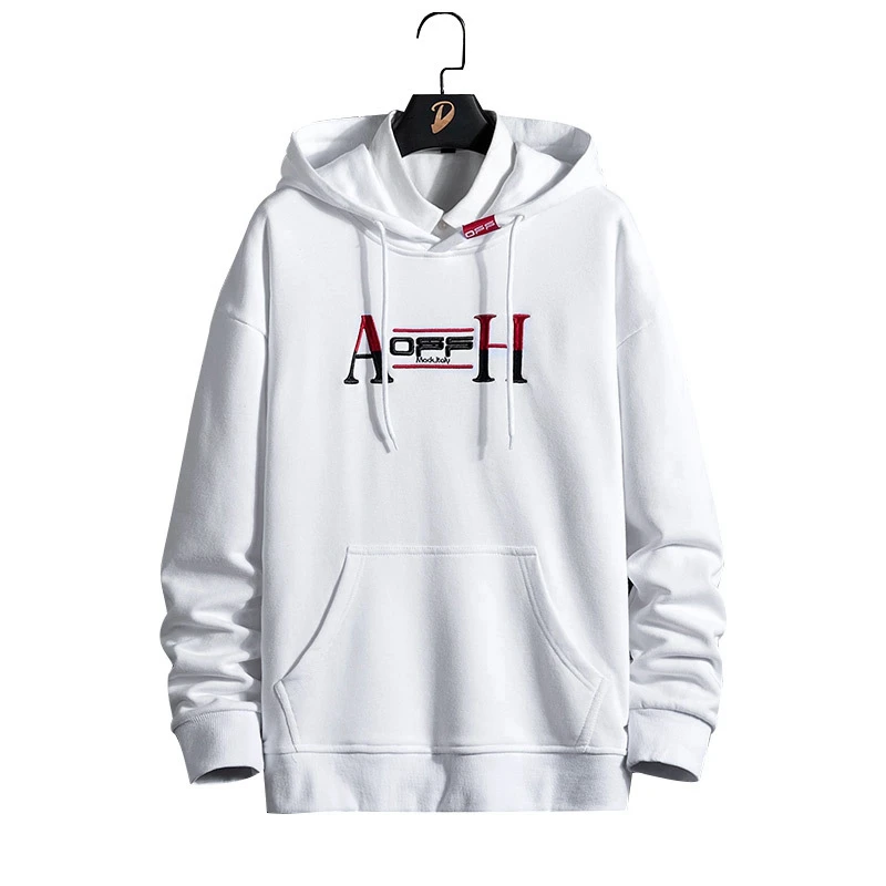 

autumn men ins tide Hoodies hoody hooded pullover korea style Sweatshirts pockets sportwear letter cool plus size hoody coat 48