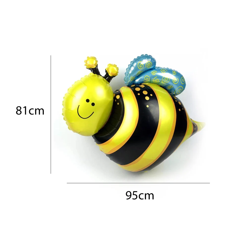 

13pcs/set Aluminum Film Balloon Bee Shape Balloon Cute Insect Balloon For Birthday Party Wedding Decoration Children Toy Gift
