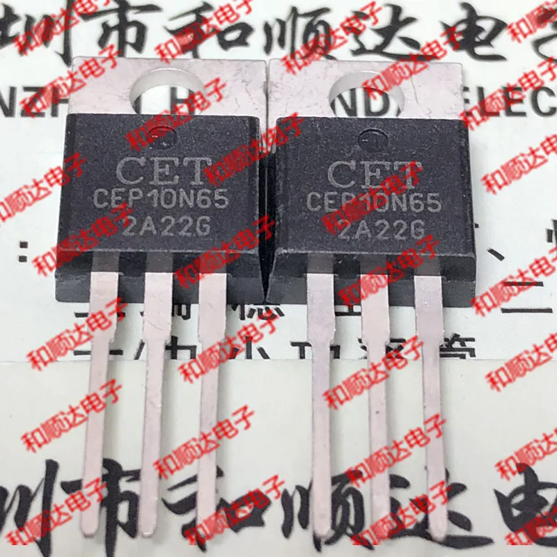 

Original New 5pcs/ CEP10N65 TO-220 650V 10A