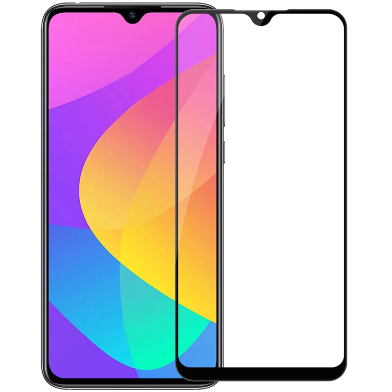 2 упаковки защитная пленка из закаленного стекла для Xiaomi Mi 9 Lite тонкая на полный