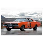 1969 Dodge Charger General Lee Supercar фото Декоративные плакаты и принты на холсте картина на стену картина для гостиной