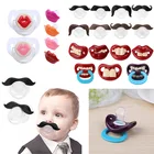 1 шт., силиконовая Детская Соска-пустышка