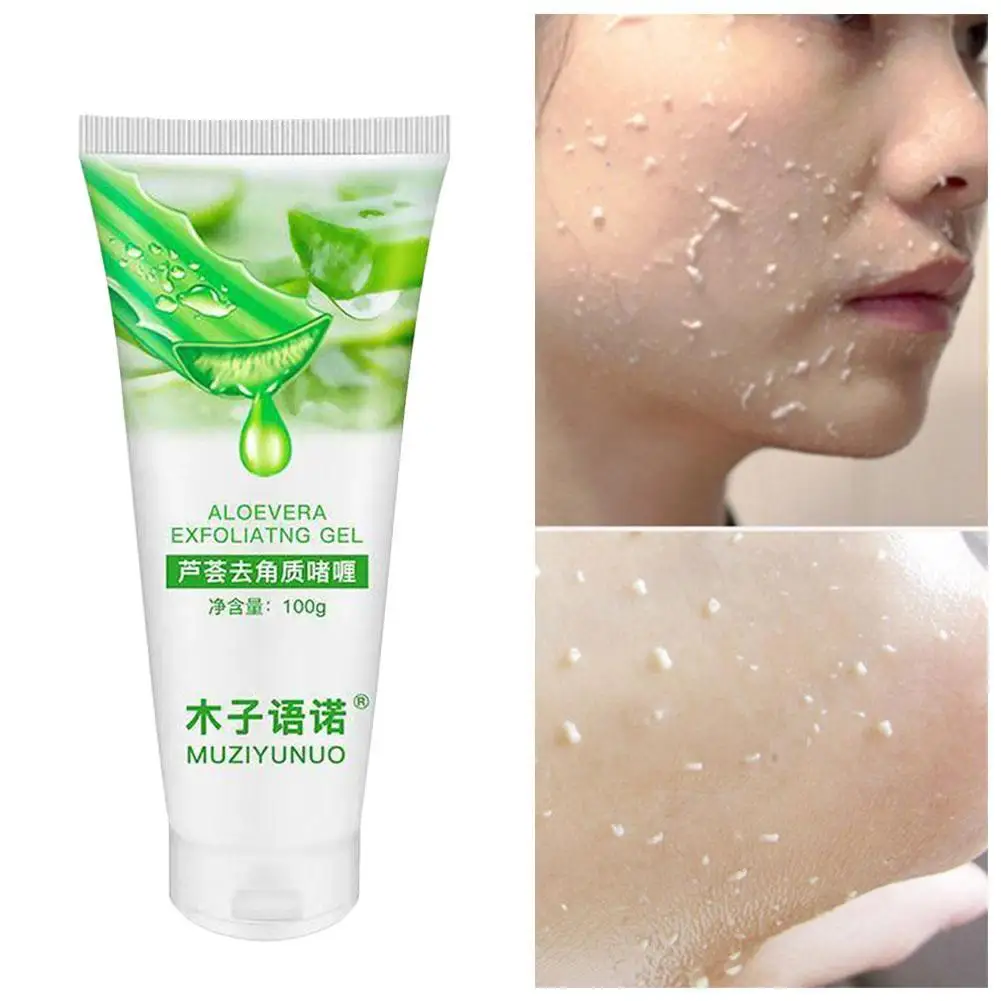 

New 80ml Fruit Acid Deep Cleansing Exfoliating Peeling Gel Moisturizes Face Exfoliating Soft Organic Cream Scrub Cleaner