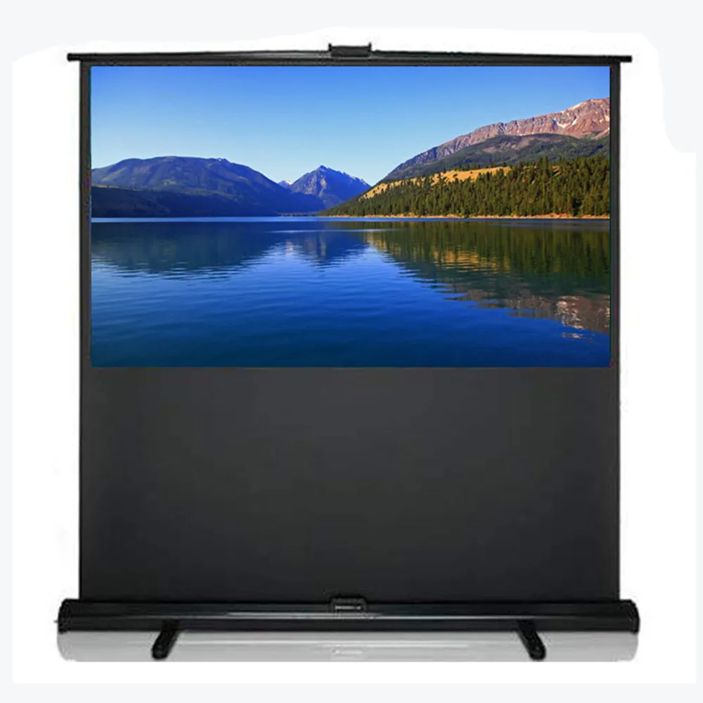 Моторизованный Электрический напольный передний проекционный экран TELUXSEE 110