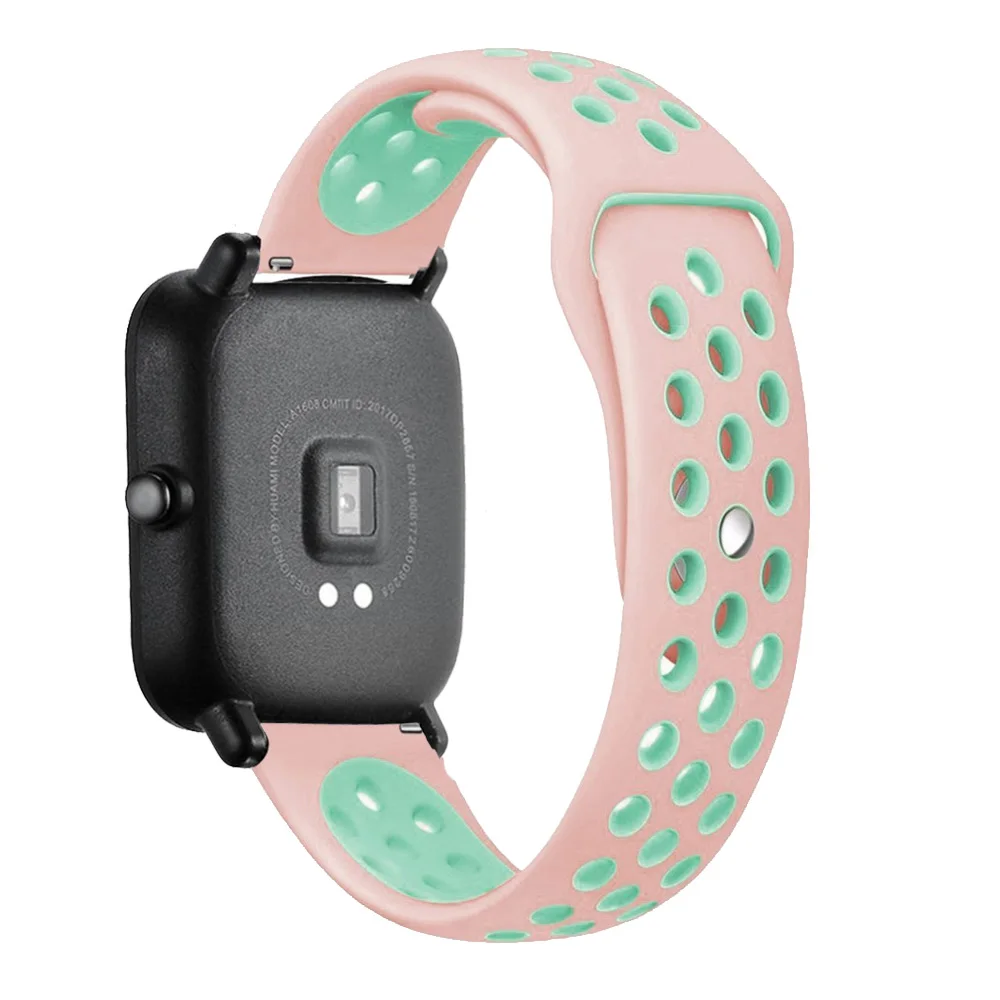 Для Huami Amazfit GTS GTR 42 мм спортивный силиконовый ремешок для часов Смарт часы