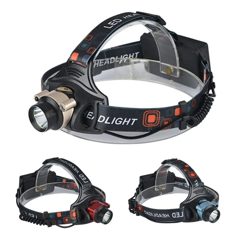 

Superbright LED Zoom Headlight Torch Light Tasklight Fishing Camping