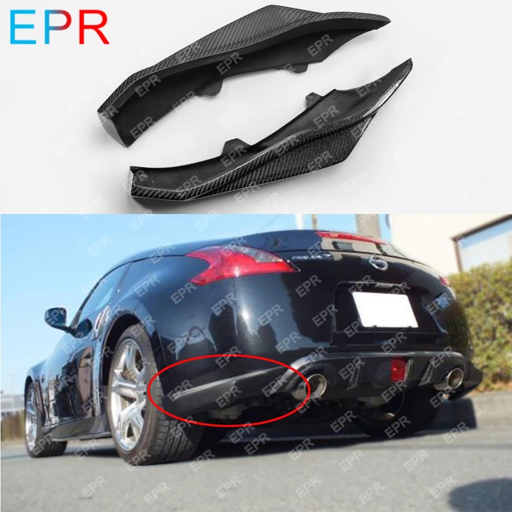 Задний бампер из углеродного волокна для Nissan 370Z Z34 комплект тюнинга кузова