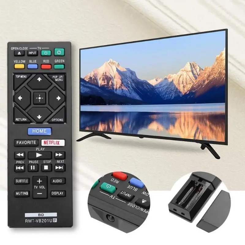 Новый RMT-VB201U заменить пульт дистанционного управления для Sony Blu-Ray BDP-S3700 BDP-BX370 BDP-S1700