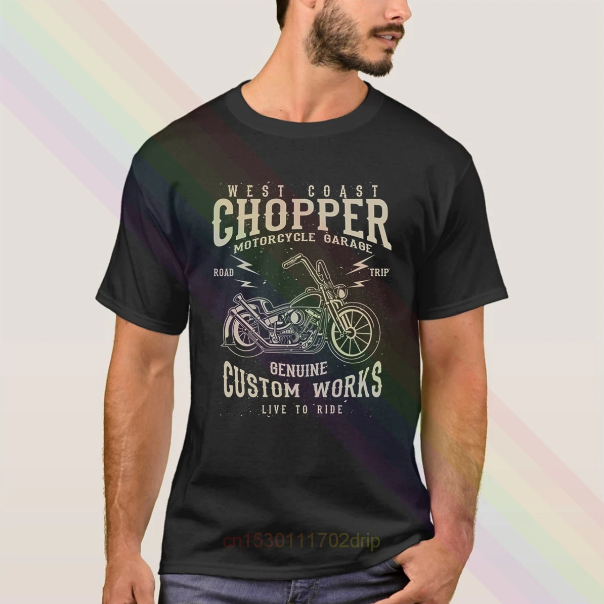 

West Coast Chopper Vintage Motorcycles T-Shirt 2020 Newest Summer Men's Short Sleeve Popular Tees Shirt Tops Unisex