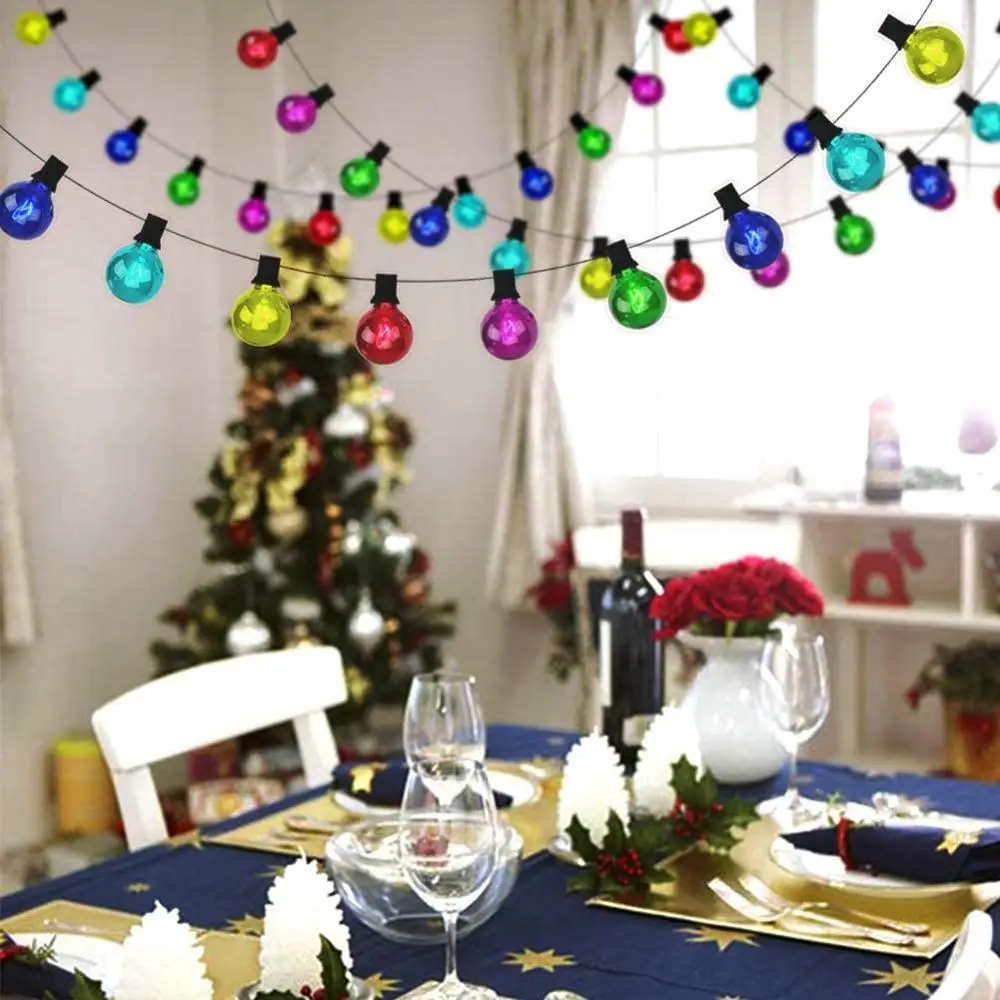 

Plastic Paper Colorful Light Bulb Banner Garlands Back To School Summer Party Bar Ice Pop Garland Kids Birthday Party Decoration