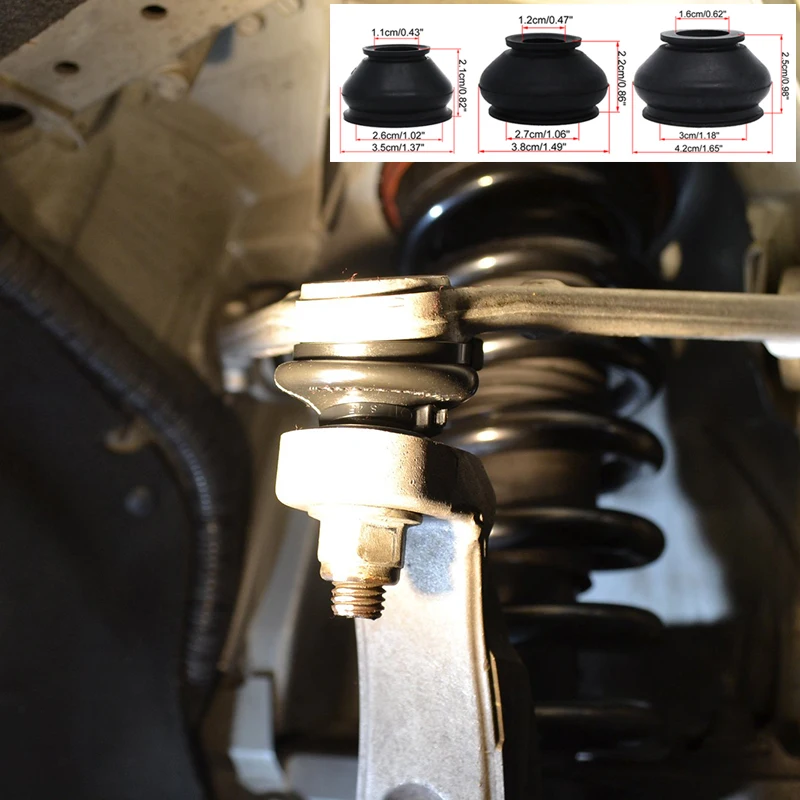 

3x Dust Boot Ball Joint Cover Track Turn Rod Linkage Suspension Steering For foucs Cruze Accord Mazda 3 A3 BMW 3 Series Sonata