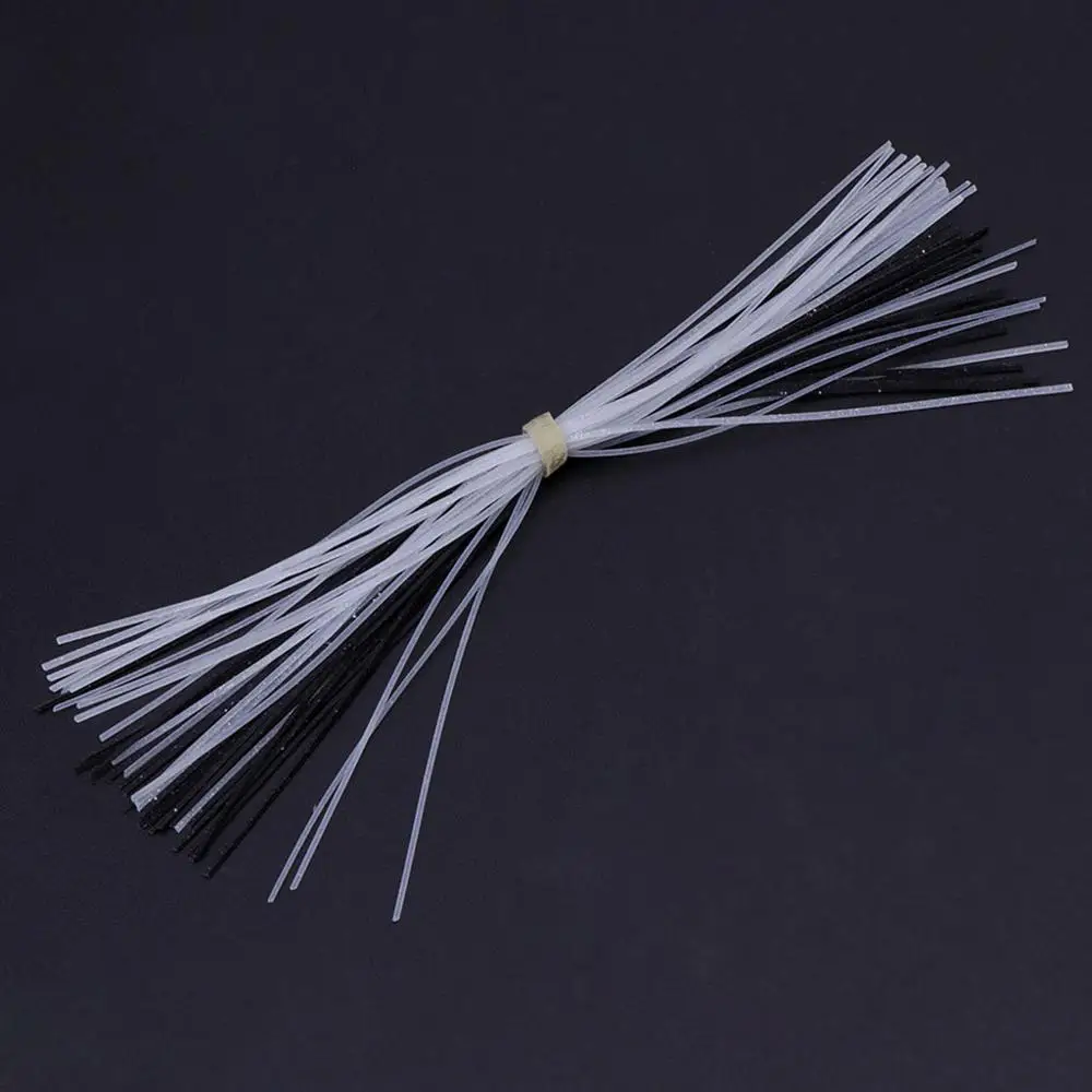 40 шт./Нитки рыболовные юбки силиконовая резина джиг приманка в виде кальмара