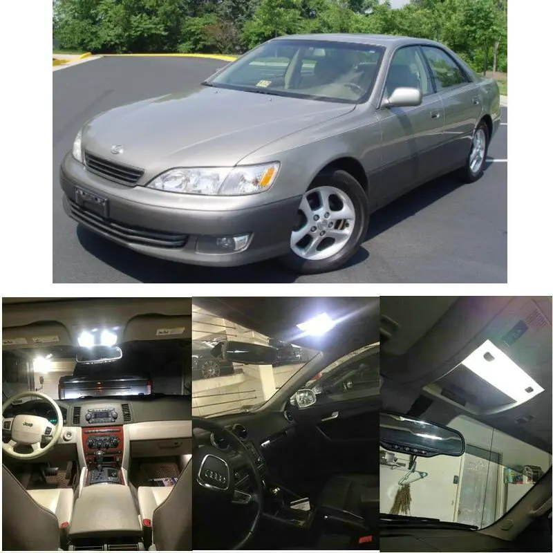 Внутренние светодиодные лампы для 2001 Lexus ES300 GS300 GS430 IS300 LS430 LX470 RX300 карта купольный