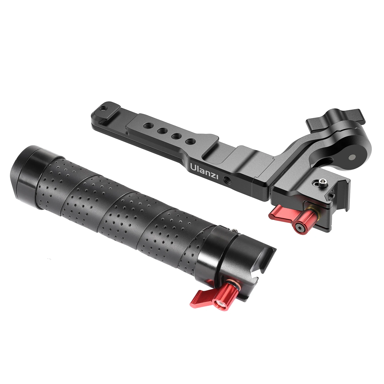 

UURig R083 Multi-Form Gimbal Stabilizer Handle Hand Grip Extension Bracket Cold Shoe Mounts 1/4 Inch Threads for DJI Ronin RSC2