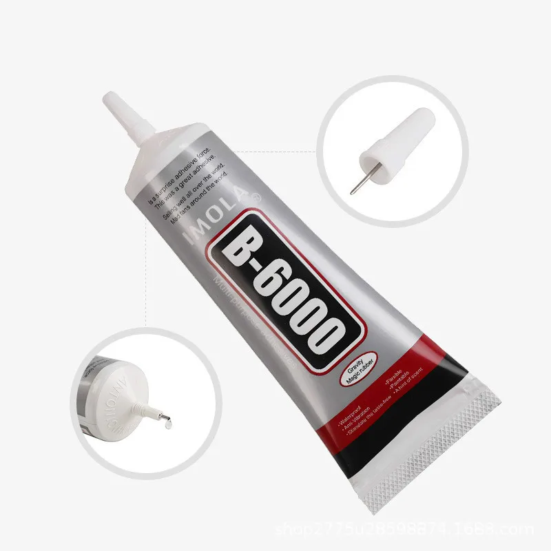 

1Pcs 3ml B-6000 Glue B6000 Multi Purpose Glue Adhesive Epoxy Resin Repair Cell Phone LCD Touch Screen Super Glue