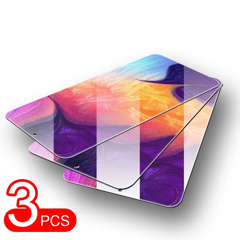 3 шт. закаленное стекло для Samsung Galaxy M21 M31 A01 A21S A11 A51 M30S S10 Lite прозрачная защитная