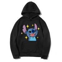 disney hoodie cartoon anime womens hooded fashion pocket jacket spring and autumn pullover coat couple print hooded top