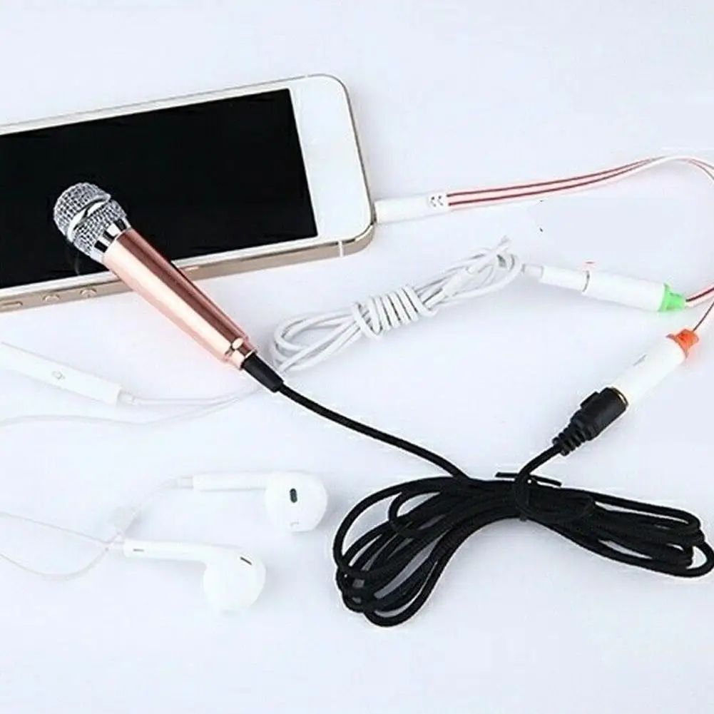 4 вида цветов ручной микрофон