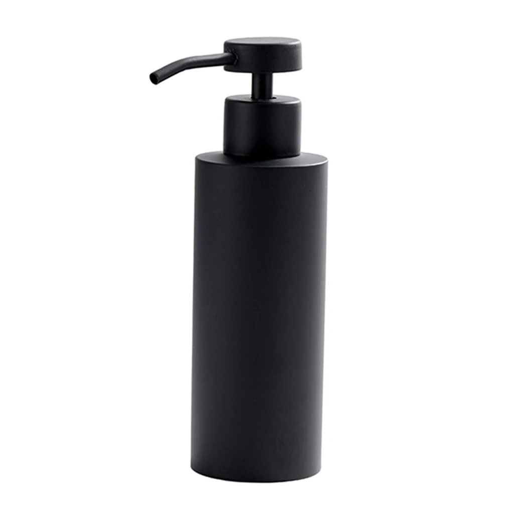 

10oz Stainless Steel Soap Dispenser Bottle Refillable Shower Pump Empty for Kitchen Countertop Soaps Essential Oil