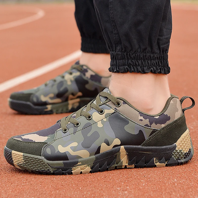 Открытый Для мужчин Пеший Туризм обувь армейские сапоги Водонепроницаемый