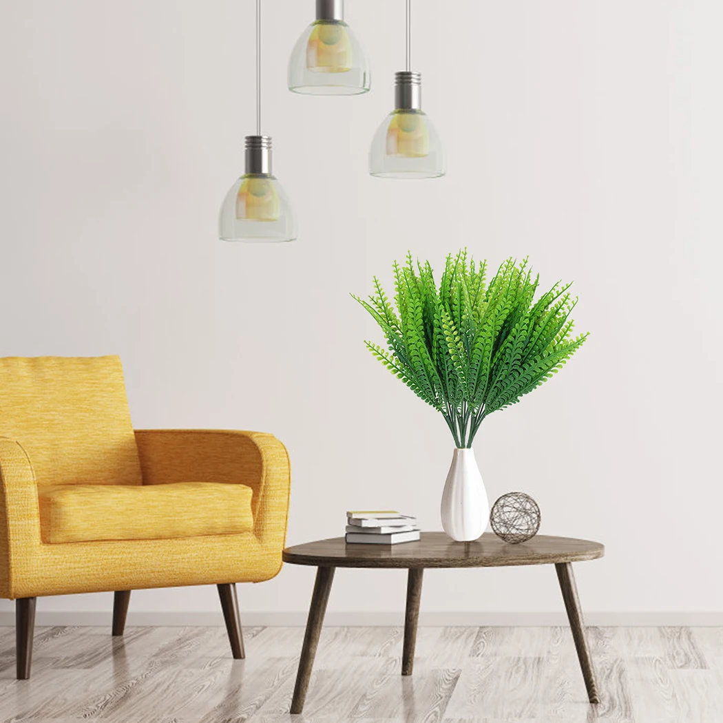 

Neue Knstliche Strucher Kreative Dekorative Knstliche Pflanze Farne Simulation Pflanzen Kunststoff Blume Farn Wand Material Zube