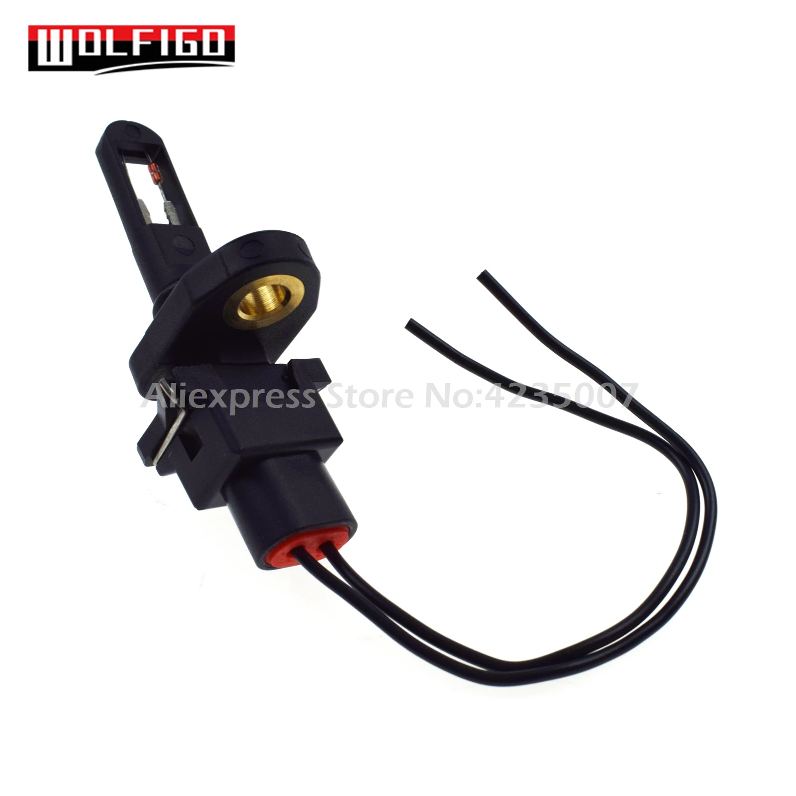 Датчик температуры воздуха WOLFIGO с или 2 контактным разъемом для Audi A4 VW Golf Passat 058905379