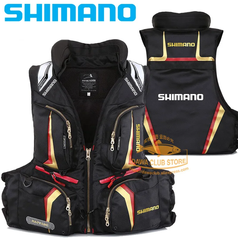 

Спасательный жилет SHIMANO 2021, многофункциональный спасательный жилет для рыбалки, для плавания