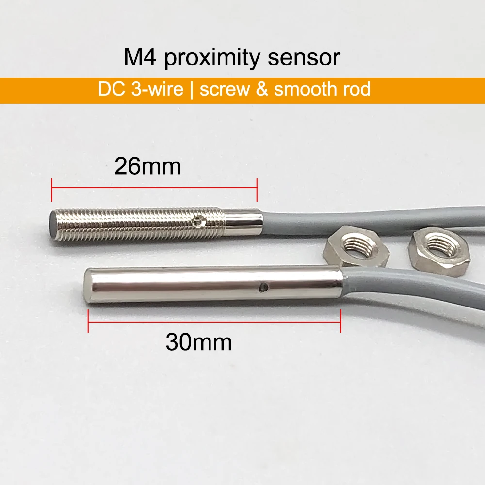 Индуктивный датчик приближения из нержавеющей стали IP65 M4 M5 M6 1 мм LJ4A3 LJ5A3 LJ6A3 |