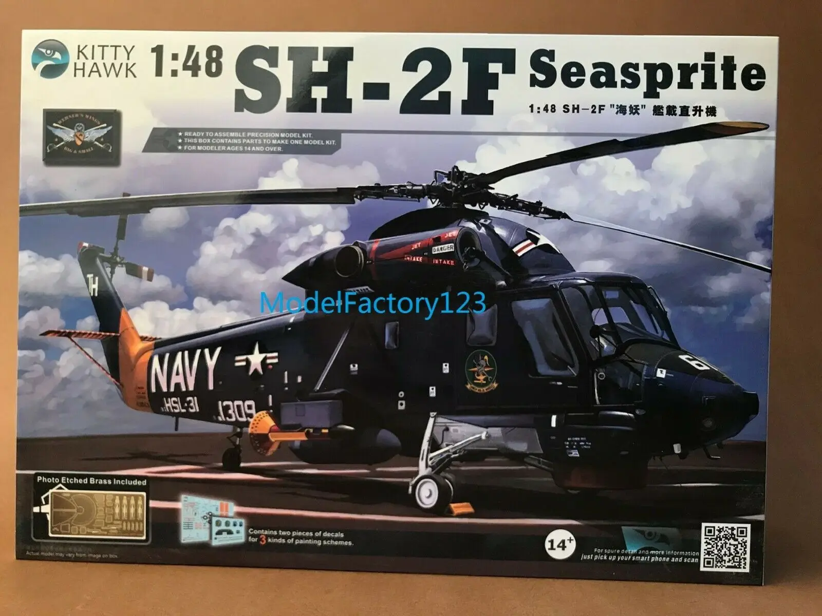 

Kitty Hawk KH80122 1/48 SH-2F Seasprite Model Kit