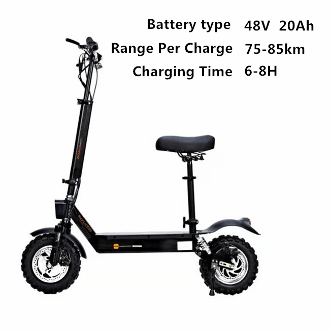 PFULUO 48V 20Ah Seat PFULUO X-11 умный электрический скутер с сиденьем 1000 Вт Мотор 11 дюймов 2 колесный скейтборд Ховерборд 50 км/ч Максимальная скорость внедорожный - Цвет: PFULUO 48V 20Ah Seat