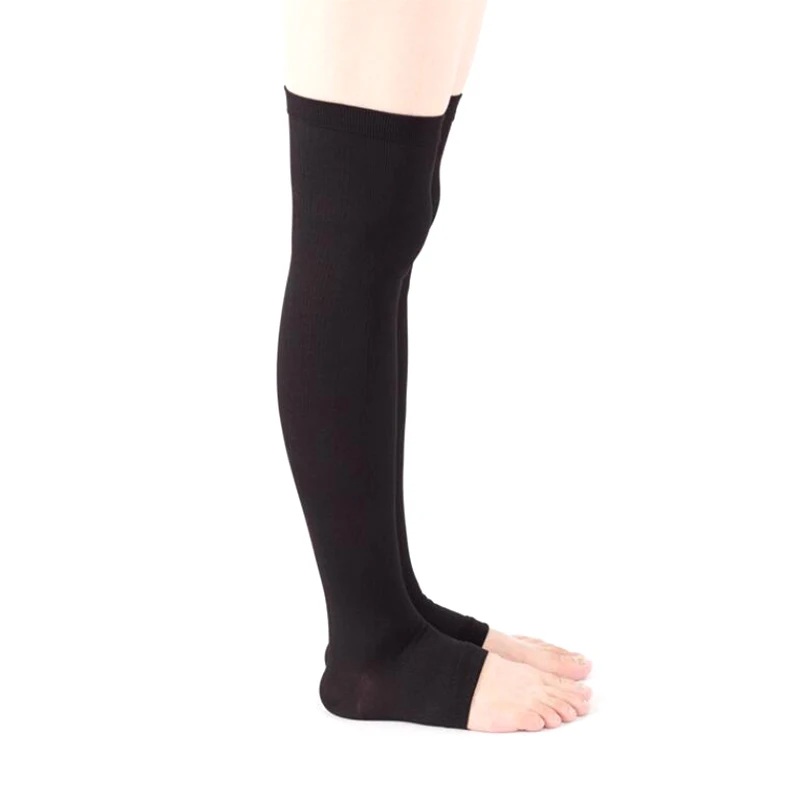 Open Toe Knee-High Medical Wrap Shaping Varicose Veins Stocking Compression Brace compression stockings for women Men 18-21mm