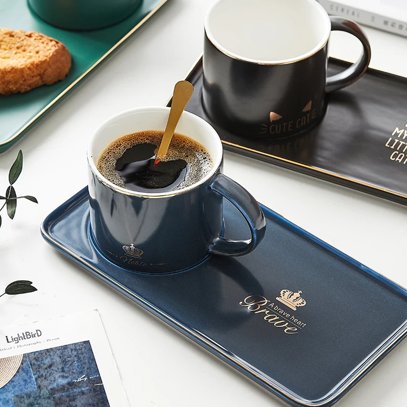 Классическая Роскошная чашка простая сделанная на заказ одноцветная зеленая