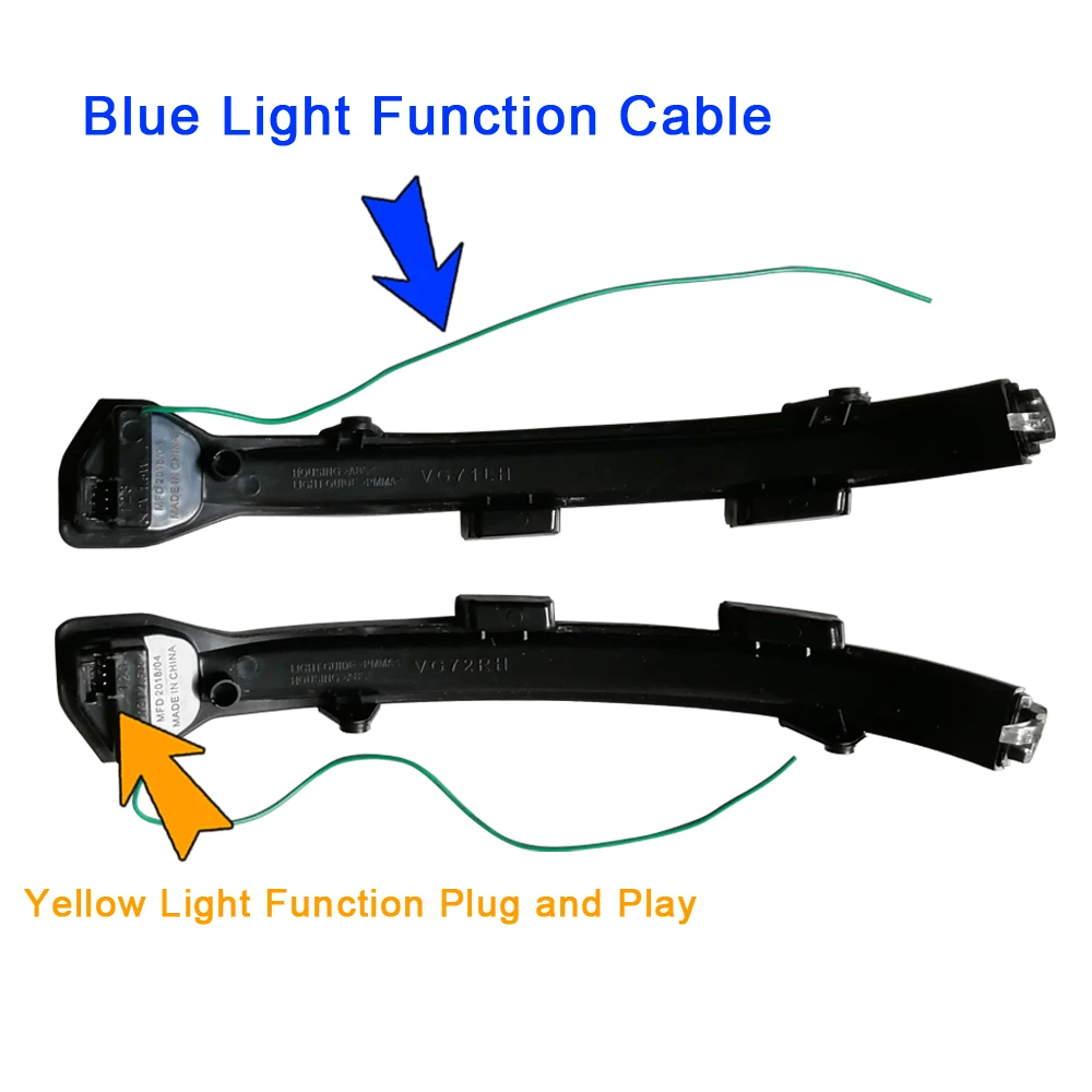 

For VW For Volkswagen Golf 7 MK7 VII Golf 7.5 GTI R Touran LED Dynamic Turn Signal Light Side Mirror Sequential Blinker