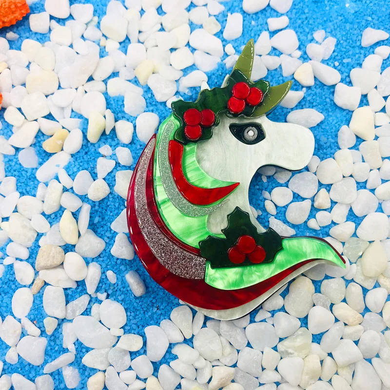 Брошь ZiccoWong с мультяшными животными булавки для женщин и девушек единорог сова