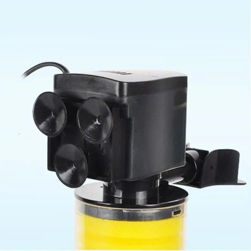 

3 In 1 Aquarium Internal Filter Fish Tank Submersible Oxygenation Pump Spray