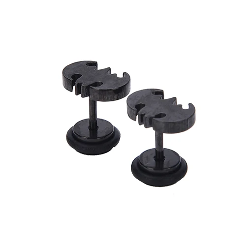 2 шт./пара нержавеющей стали модные женские пирсинговые серьги Унисекс серьги-гвоздики модных украшений подарки 5 цветов на.