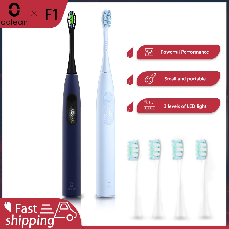 Oclean F1 Sonic Электрический Зубная щётка IPX7 Водонепроницаемый 3 Режимы чистки
