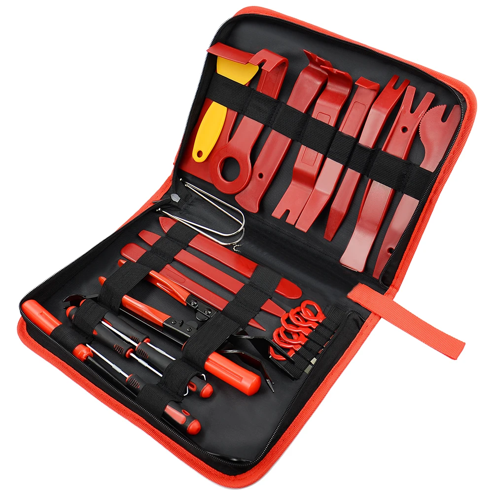 Автомобильный Радио панель двери Клип Панель отделка тире аудио Инструменты для