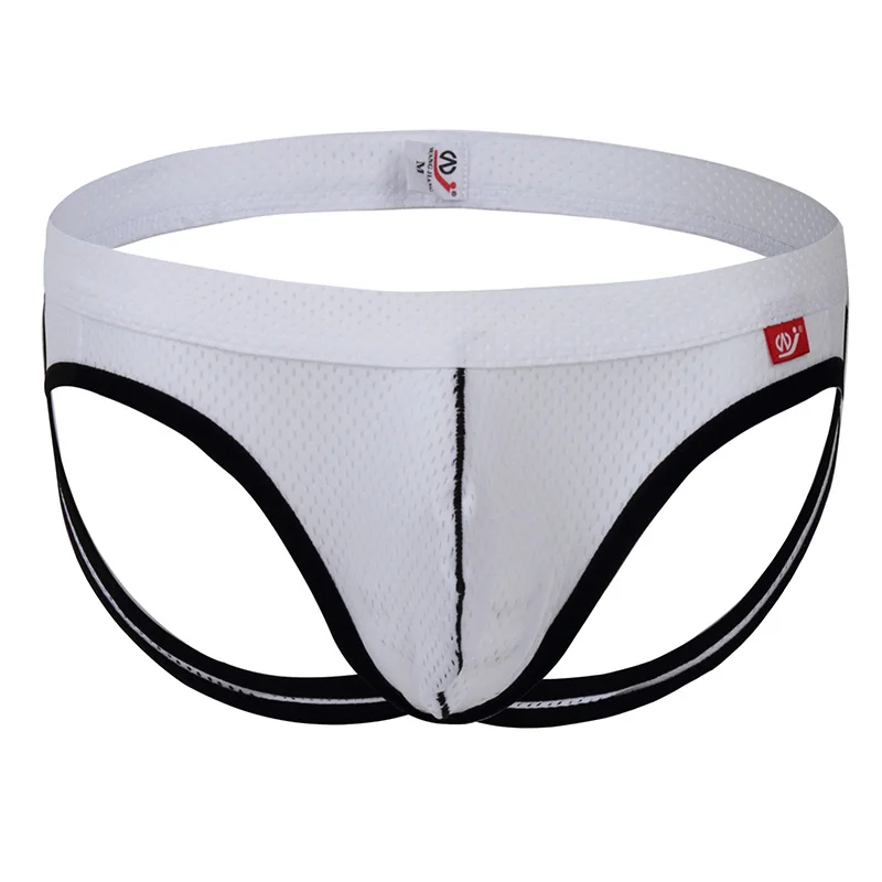 

Men's Low Waist Sexy Underwear Breathable Double Butt Hip Underwear Seamless Sexy Gay Men Underwear Thong Men Jockstrap G Strin
