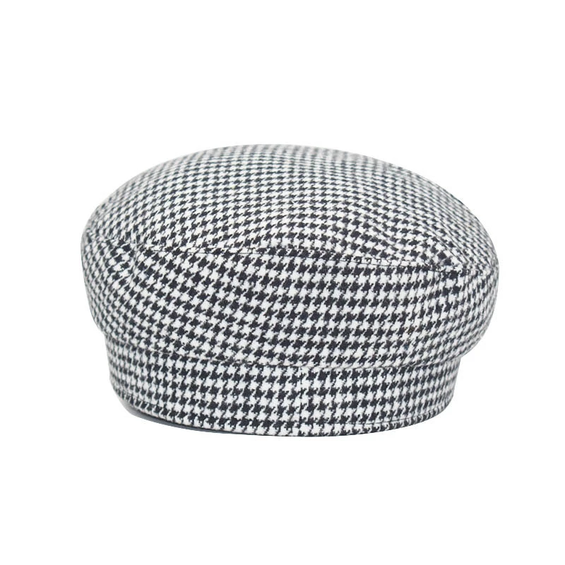 Новинка женский шерстяной берет для элегантной леди зимние женские хлопковые