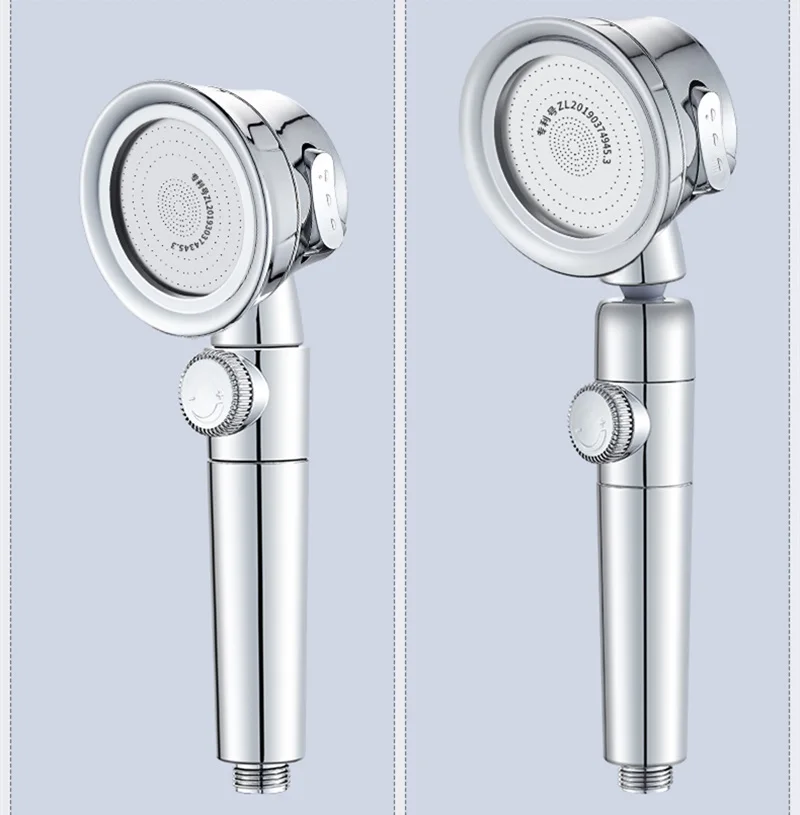 

Насадка для душа под давлением с функцией экономии воды под высоким давлением, перфорированный свободный кронштейн, шланг, регулируемый, ак...