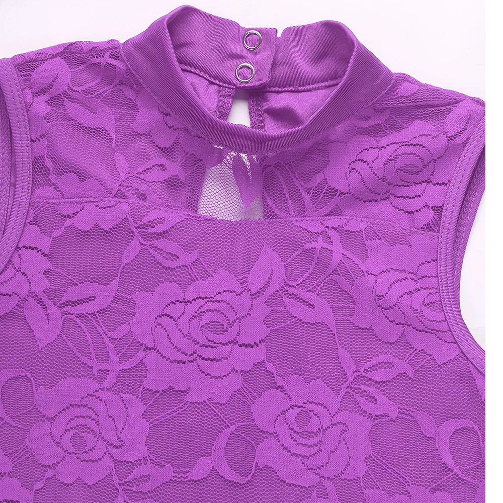 Балетное платье-пачка для девочек платье балерины с ложным вырезом цветочным