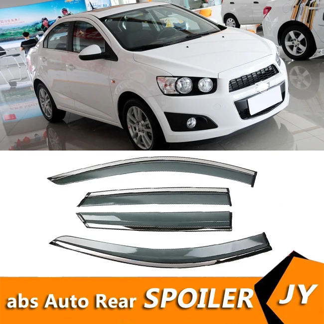 

For Chevrolet aveo 2011-2013 Window Visor Vent Shades Sun Rain Deflector Guard For Chevrolet aveo Auto Accessories 4PCS/SET