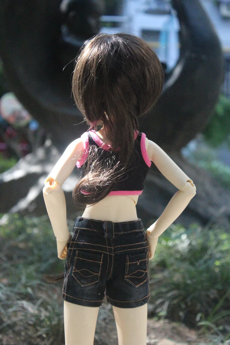 Фото 1/4 1/3 весы BJD одежда Джинсовые шорты шорты для BJD/SD MSD SD13 SD17 SSDF ID72 HID сильные аксессуары для кукол дяди C0014 №5