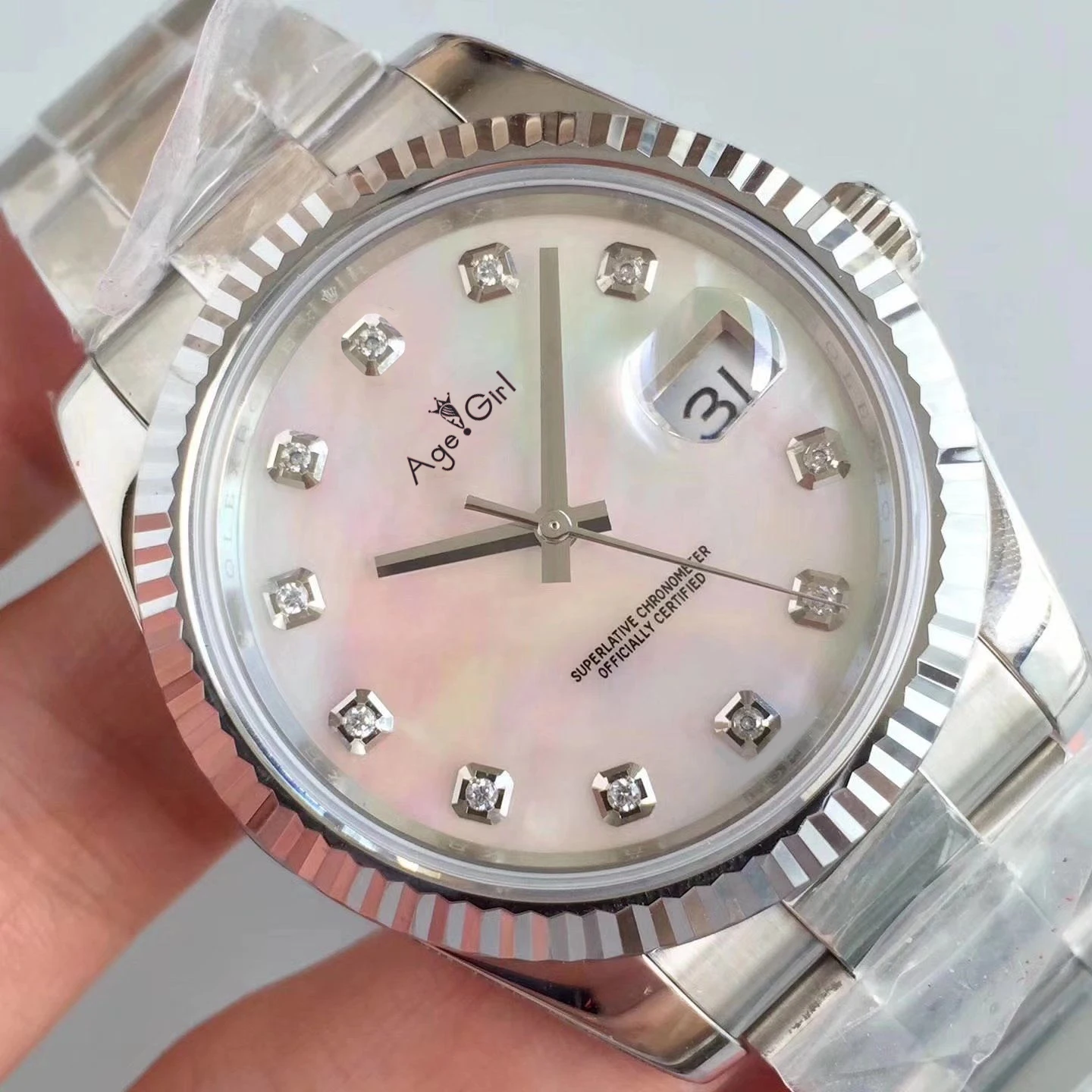 

ClassicMen New AAA+ Whtie Watch 41mm Stainless Steel Date eta2813 Mechanical Automatic dateJust Desinger Sapphire Glass Watches