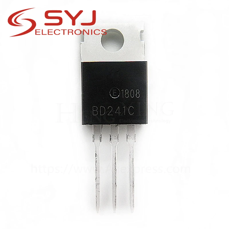 

10pcs/lot BD241C BD241 TO-220 100V 3A In Stock