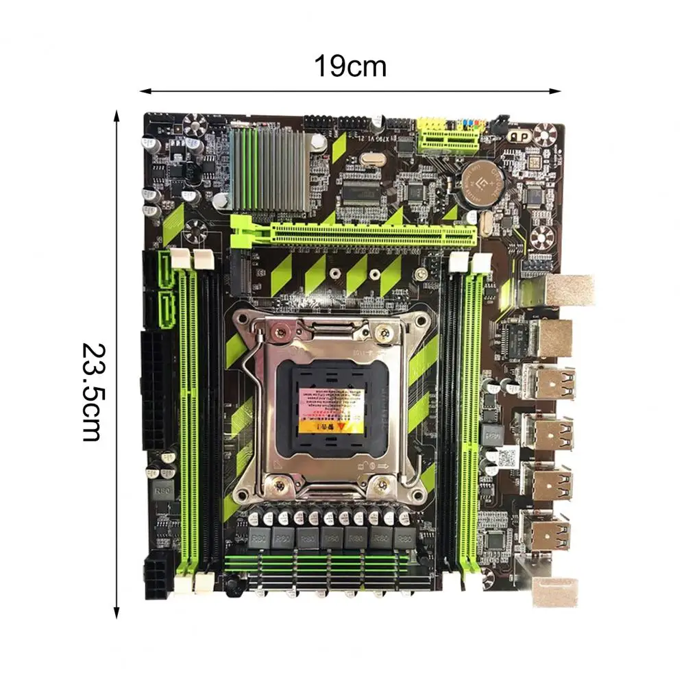 Материнская плата X79G LGA 2011 SATA 3 0 PCI-E M.2 слот 2-канальная материнская для настольного